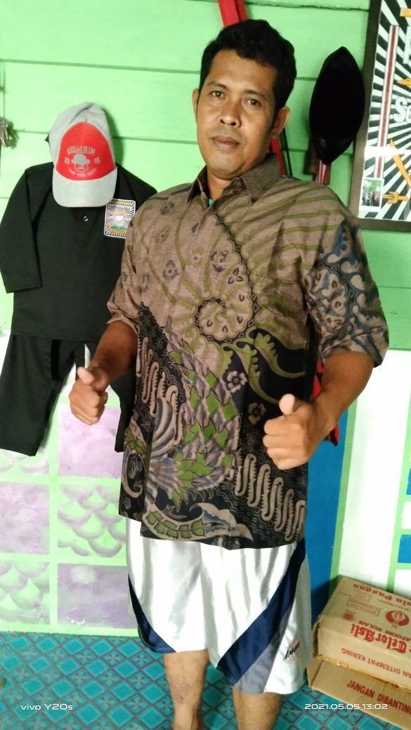 Parang Lintang 2 Kemeja Batik Pria Lengan Panjang Pendek Baju Batik Pria Lengan Panjang Hem Batik