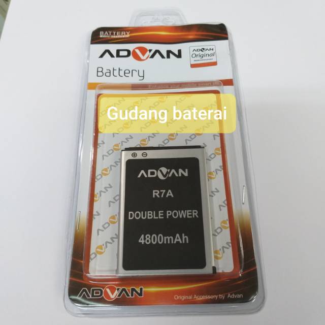 Baterai battery batre bat advan R7A