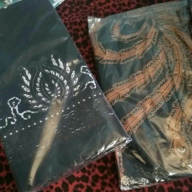 Kemeja Batik Pria Lengan Panjang Motif Sby An