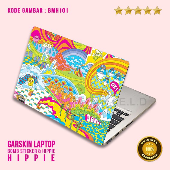 Garskin / Skin/ Sticker / Cover / Stiker Laptop - Happy 1