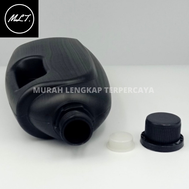 JERIGEN 1 LITER GAGANG SAMPING JERIGEN 1 L HITAM DAN NATURAL GAGANG SAMPING WADAH SABUN GAGANG SAMPING JERIGEN 1000ML