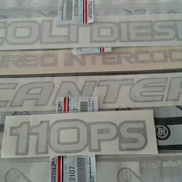 Stiker set coltdiesel canter turbo intercooler 110 ps original KTB