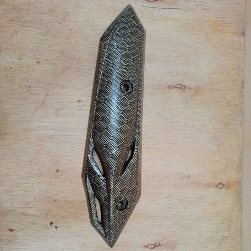 Tameng Karbon kotak Hitam Beat Delux 2020-2021  Beat street 2020-2021