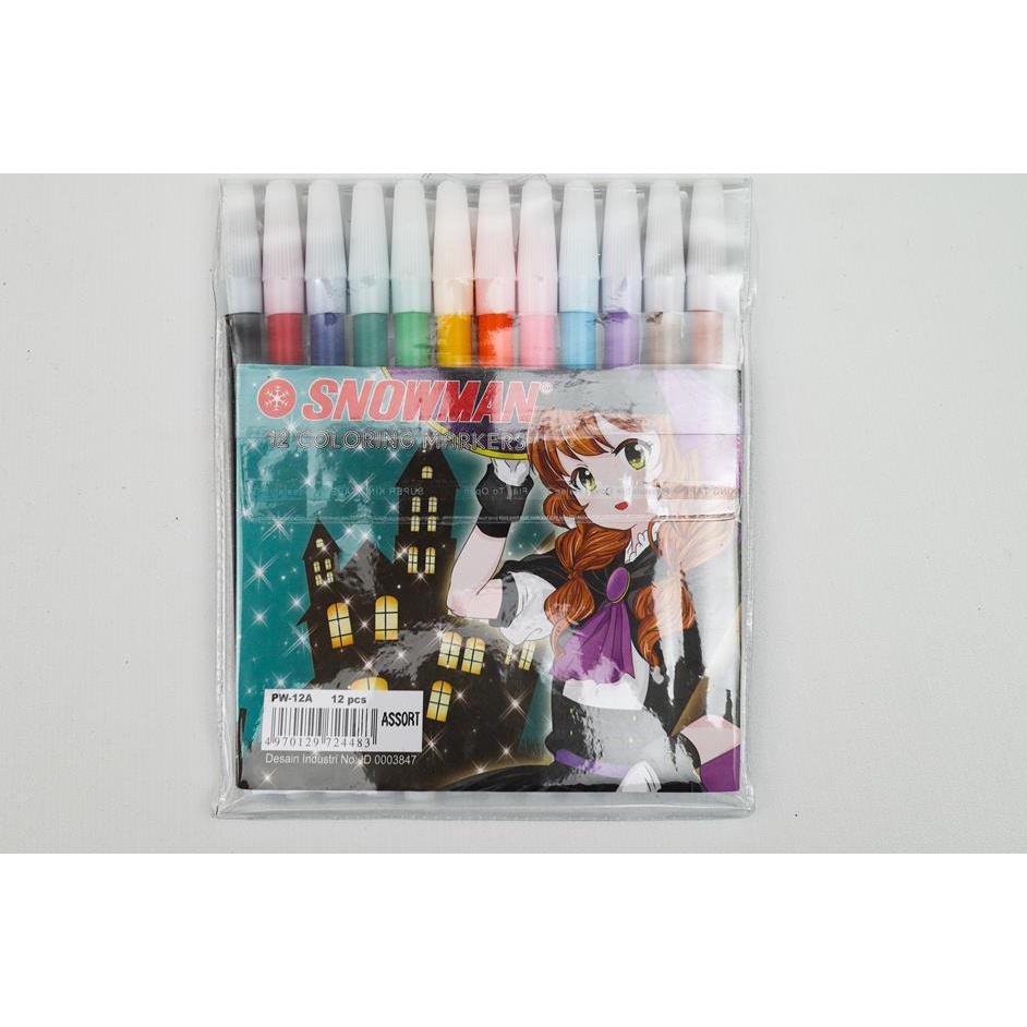 

Buruan Beli-- Spidol 12warna Snowman (12warna)