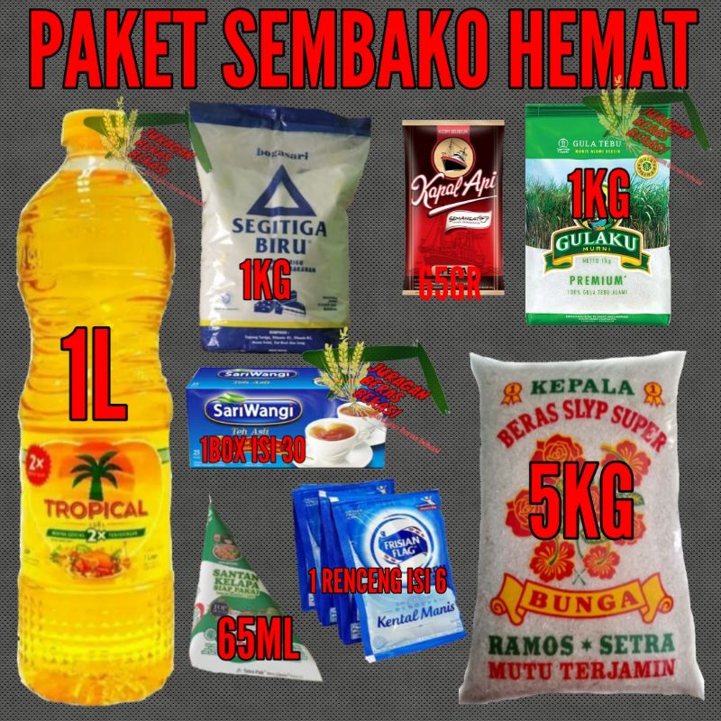 

PAKET SEMBAKO HEMAT MURAH