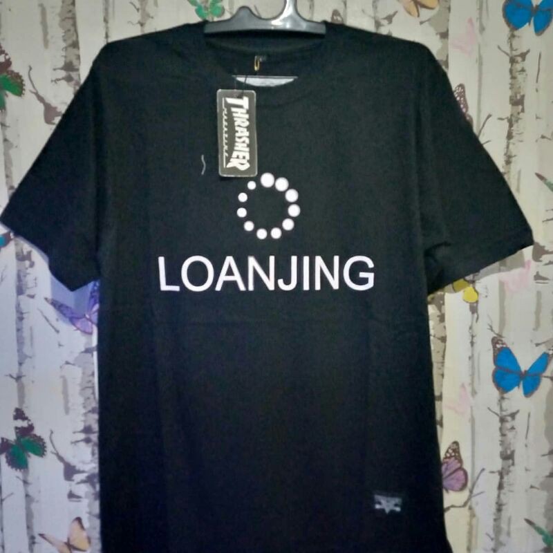 kaos distro Bandung kaos tulisan loanjing kaos kata-kata sunda unik kata2