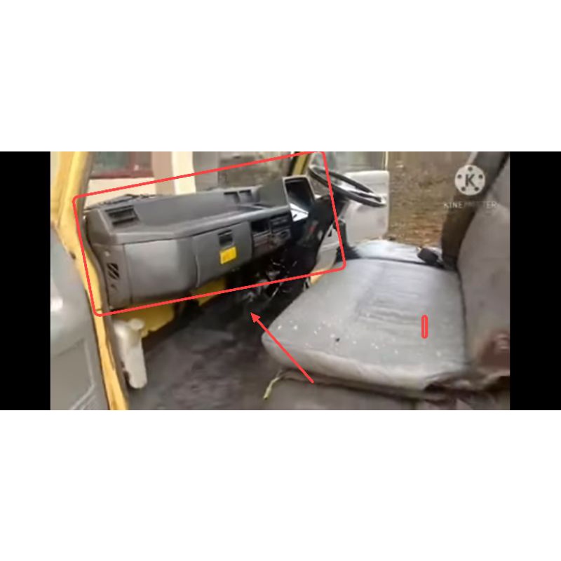 Dashboard set dg tutup laci ps135 ragasa jungkit original copotan