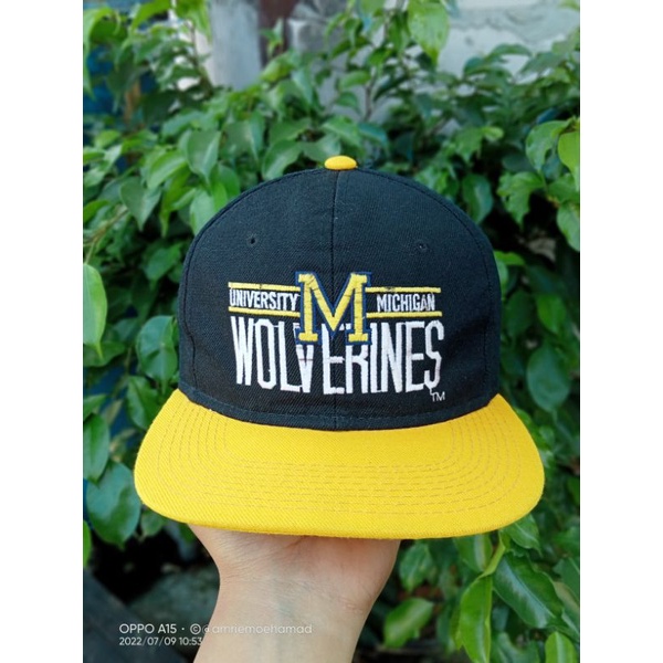 Topi snapback michigan vintage second