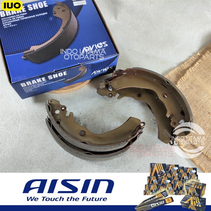 Kampas Rem Belakang Avanza Xenia Brake Shoe ADVICS AISIN A8N012T