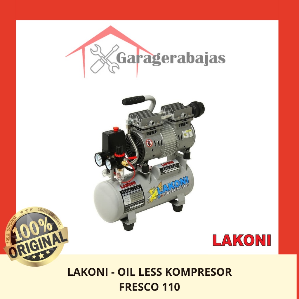 LAKONI - FRESCO 110X - KOMPRESOR UDARA OILLESS