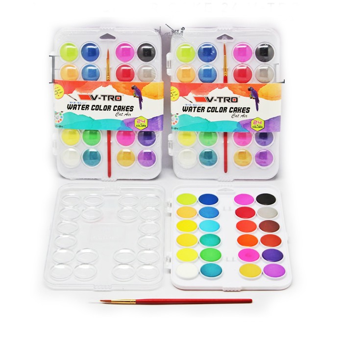 

Water Colors Cake V-TRO BONUS Kuas