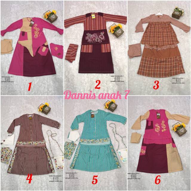 DANNIS SETELAN ROK CEWEK NO 7 DISKON 50-25%
