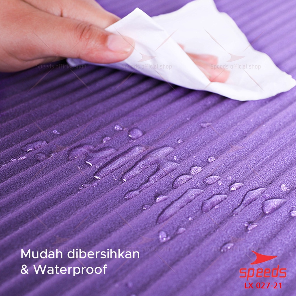 SPEEDS Matras Yoga Mat Olahraga Senam Lantai Meditasi Gym Fitness Karpet Lantai Berstandar SNI 027-21