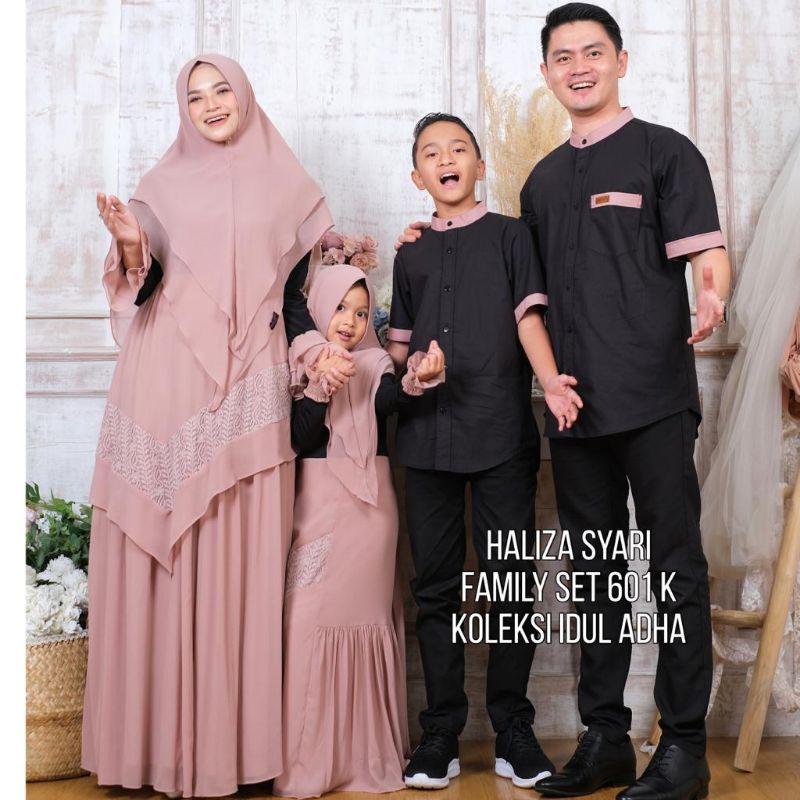 SET FAMILY GAMIS HALIZA SYARI  601K GAMIS RENDA