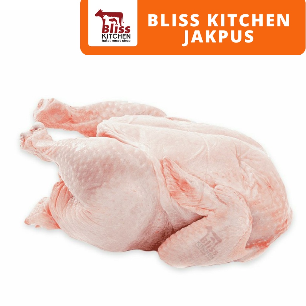 

Ayam Broiler Utuh / Whole Chicken / Ayam Karkas Frozen 0.8 - 0.9 Kg