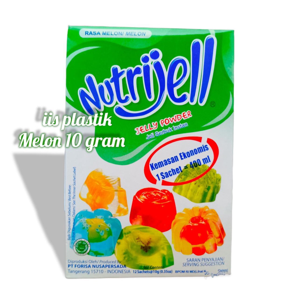 nutrijell 10 gram / nutrijell buah 10 gram / agar nutrijell buah 10 gram