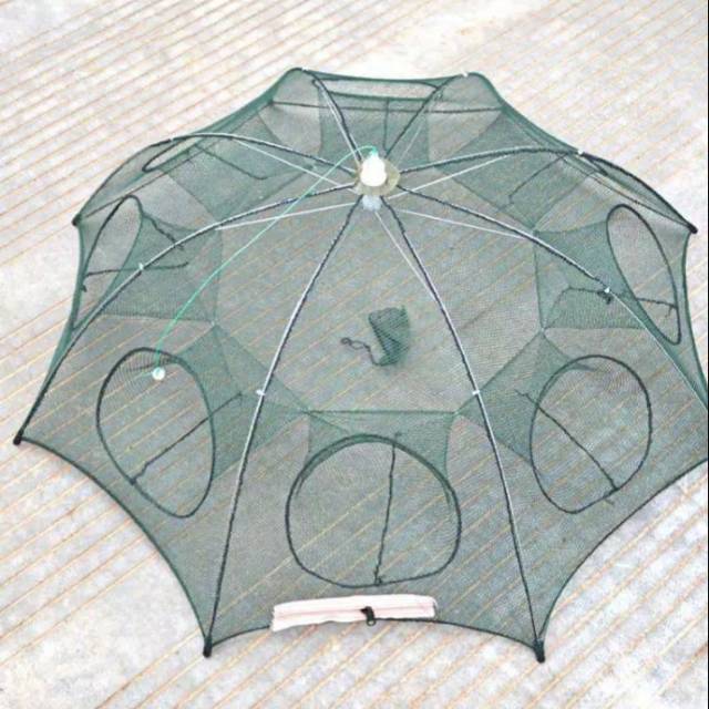 PERANGKAP IKAN KELAMBU LUBANG 8 10 12 16