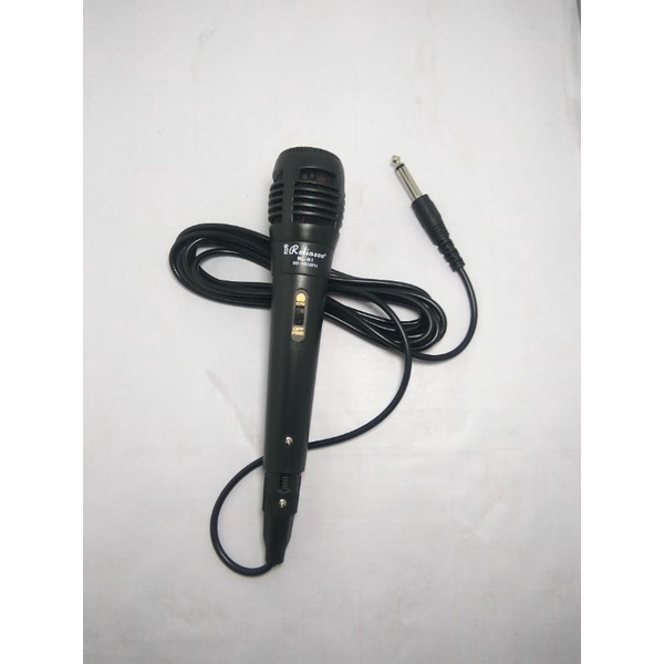 MIC Kabel microphone karaoke Plus kabel panjang 1,8m
