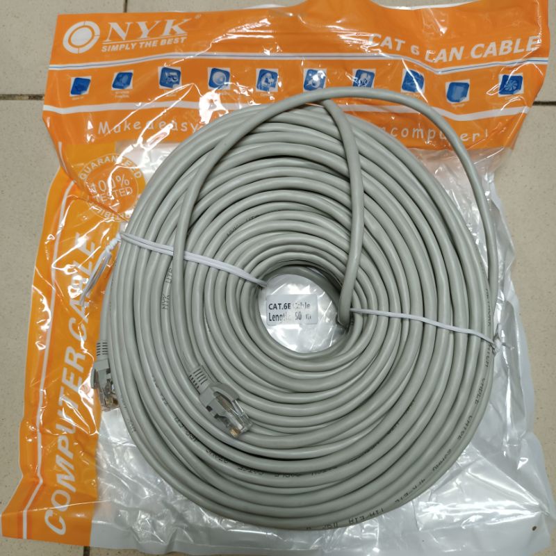Kabel Lan Cat6 50Meter/Kabel UTP 50Meter Cat6