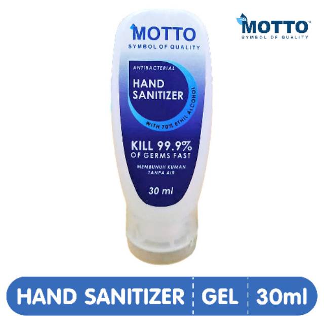 Motto Gel Hand Sanitizer 30ml