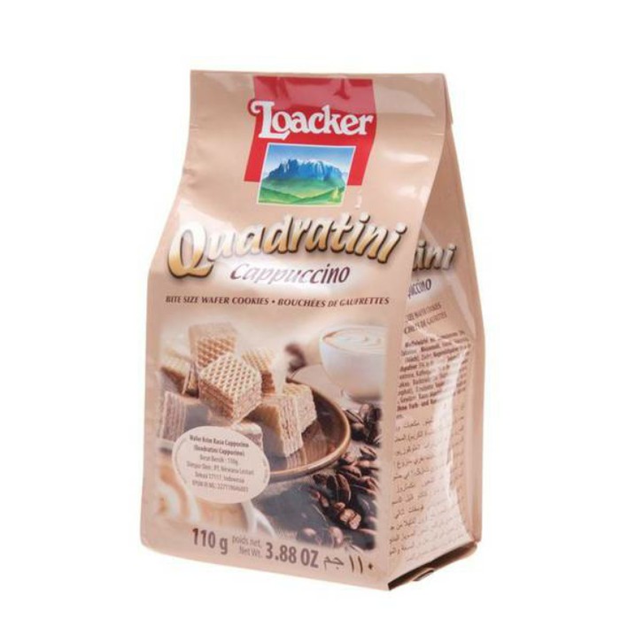 

LOACKER QUADRATINI 250GR - CAPUCINO