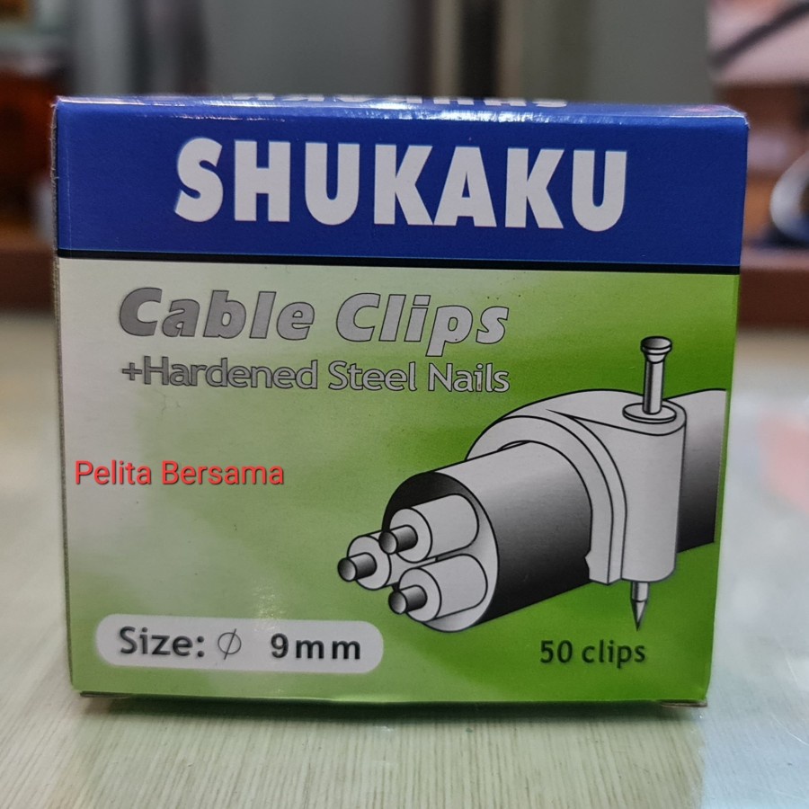 Jual Klem Kabel No 9 Klip Kabel Merk Shukaku Shopee Indonesia