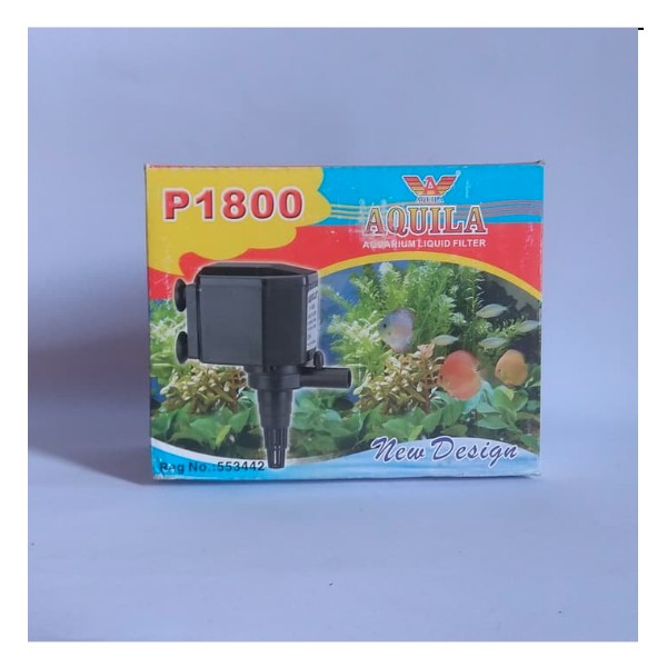 Aquila P1800 Pompa Air Celup Aquarium Akuarium Kolam Hidroponik P 1800