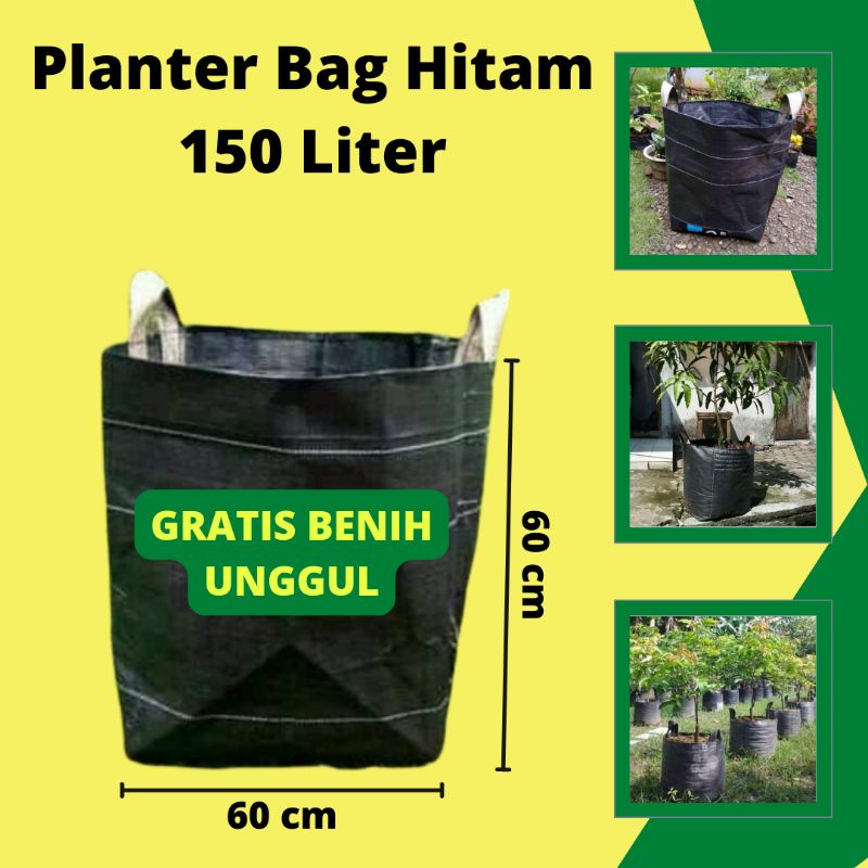 Planter Bag 150 Liter /60x60 Pot Tanaman Buah Tabulampot Pot Besar