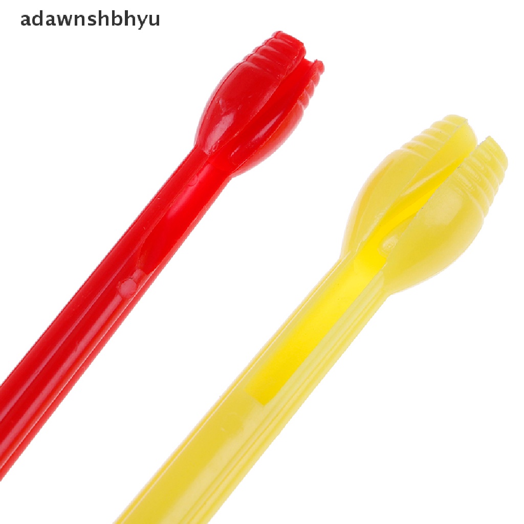 Adawnshbhyu 2PCs Disgorger Pancing Plastik Kait Remover Kepala Ganda Menghilangkan Kait Diengulfed