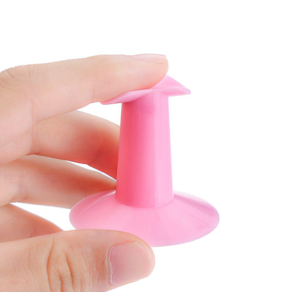 R-flower 2Pcs Nail Art Finger Stand Perawatan Kuku DIY Support Holder Manicure supplies Painting Finger Rest