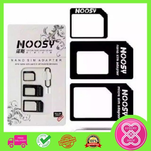 Noosy Sim Card Adapter / Tusukan Sim Card / Sim Card Ejector