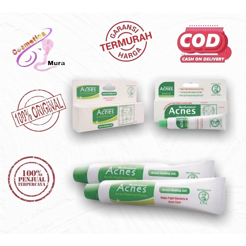 cosmeticamurah - ACNES SEALING GEL 9 GR DAN 18 GR - OBAT TOTOL JERAWAT ACNES AMPUH BENTUK GEL