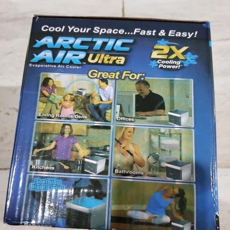 Acc mini portabel USB (Original) Kipas Acc mini air elektrik ultra pendingin ruangan