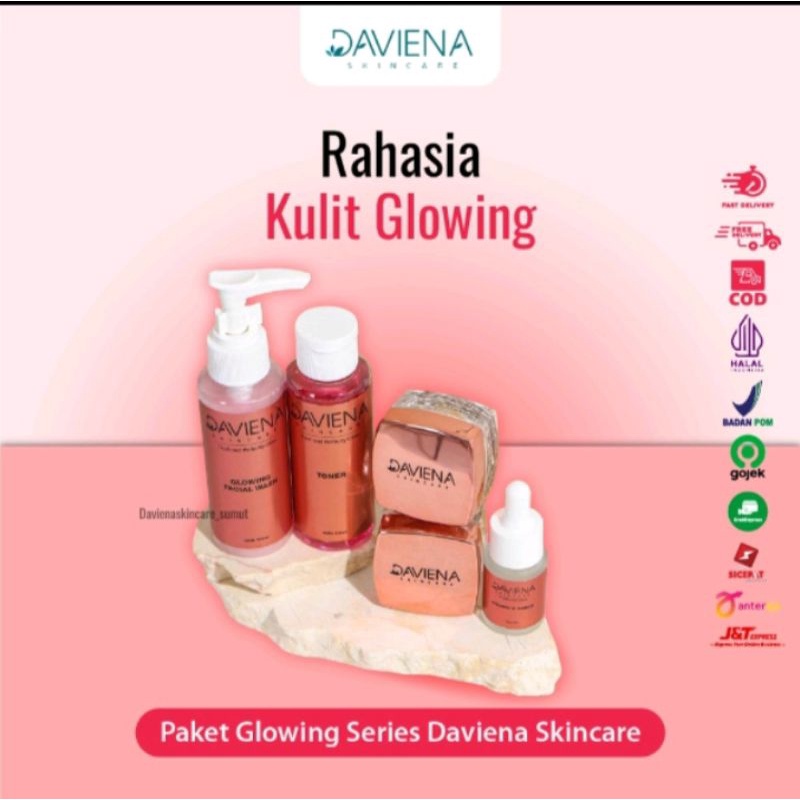 Skincare Daviena Glowing/Acne/ Gold