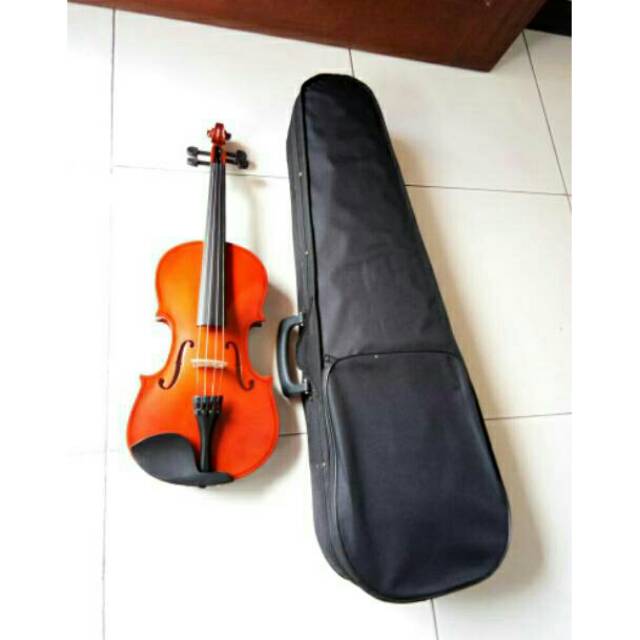 Biola Vienna violin import Biola beginner Vienna lengkap dengan case dan bow siap pakai