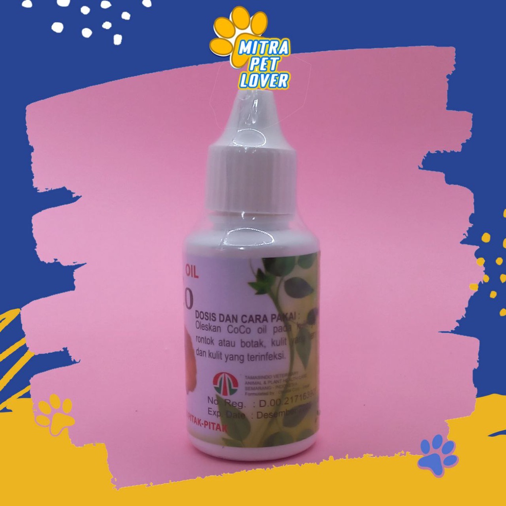 OBAT ANTI RONTOK BULU KUCING - COCO OIL CAT 30 ML ORIGINAL - MINYAK ANTI BULU RONTOK BOTAK PITAK KUCING KITTEN - MURAH - AMAN - PET ANIMAL HEALTHCARE AND VETERINARY TAMASINDO SUPLEMEN KESEHATAN DAN VITAMIN TERNAK HEWAN BINATANG PELIHARAAN MITRAPETLOVER