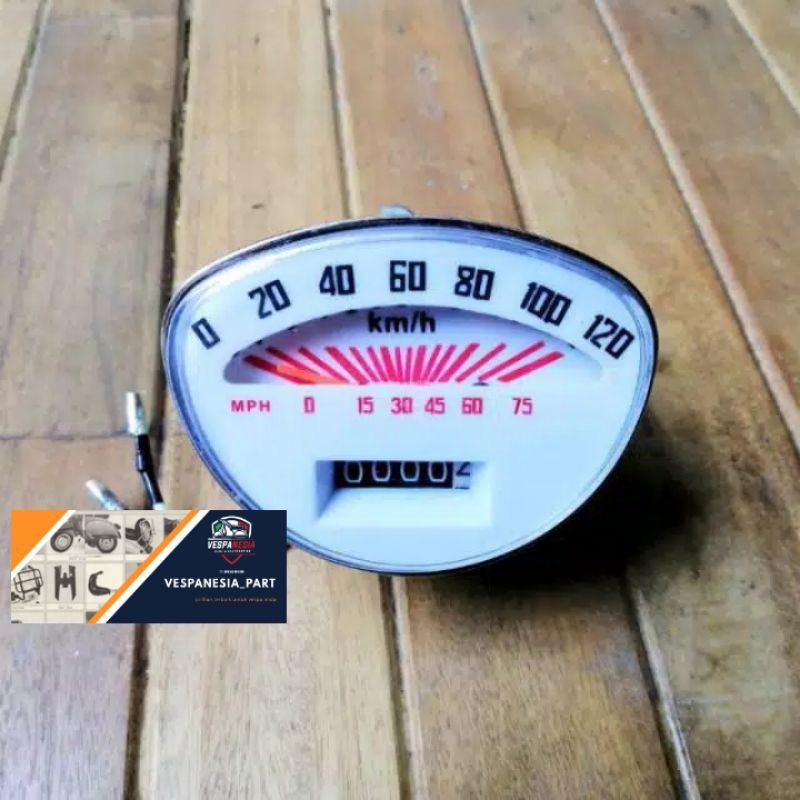 SPEEDOMETER KILOMETER VESPA SUPER SPRINT KERANG ...... VESPA PART & AKSESORIS