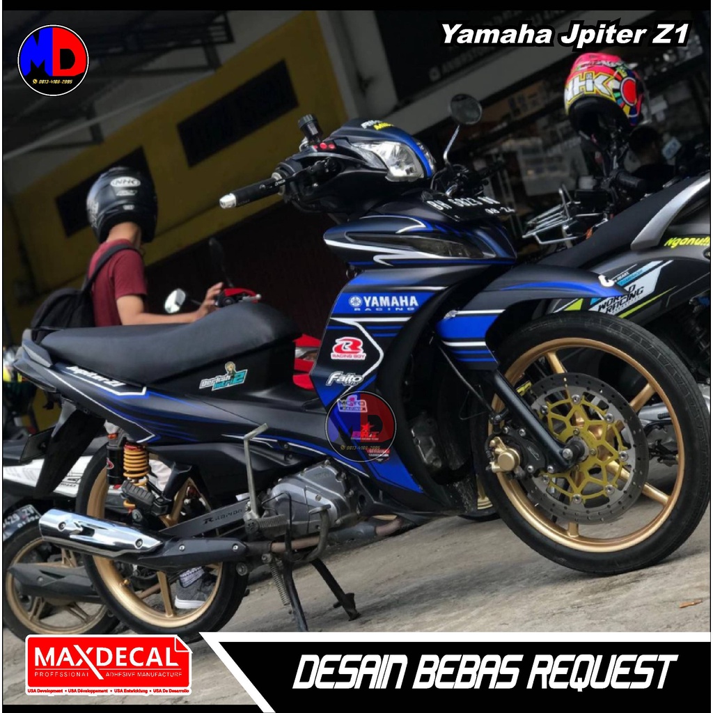 Jual 0131 decal sticker jupiter z1 full body terbaru sticker variasi
