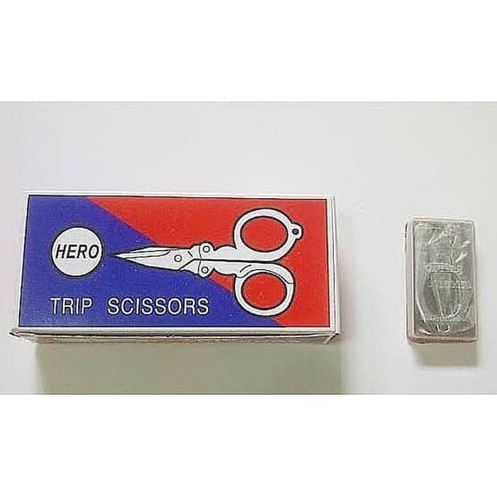 

Gunting Lipat Kecil Hero Trip Scissors Stainless Praktis Barang Jadul - Bu286