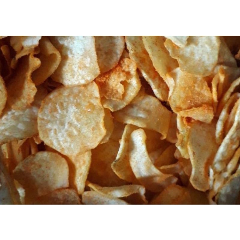 

Keripik Mbote Talas Keladi Krispy Mbothe Berlian 1kg