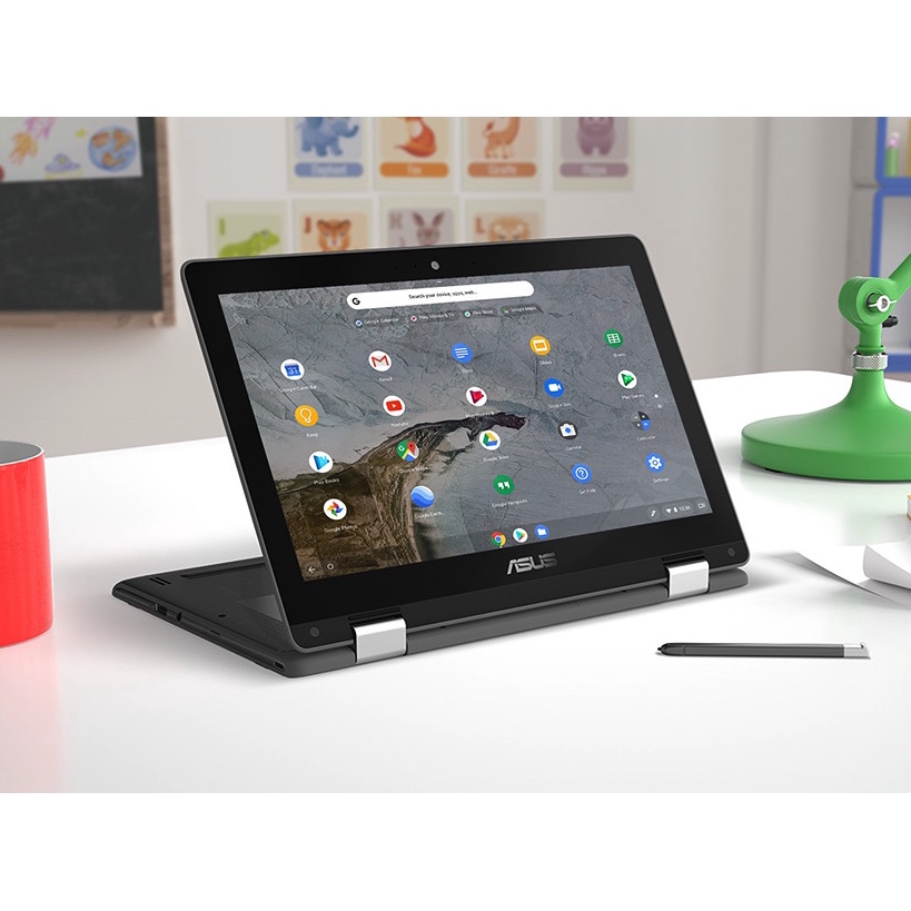 ASUS FLIP  CHROMEBOOK 2IN1 TOUCH N4020 4GB 32GB 11.6 GRY-7