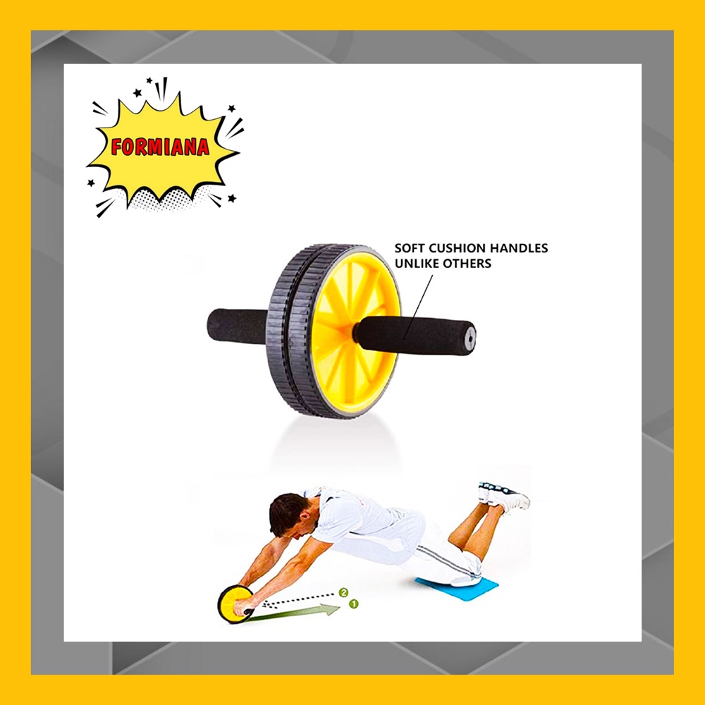 FM - ABS Roller Wheel - Alat Olahraga fitnes Roller