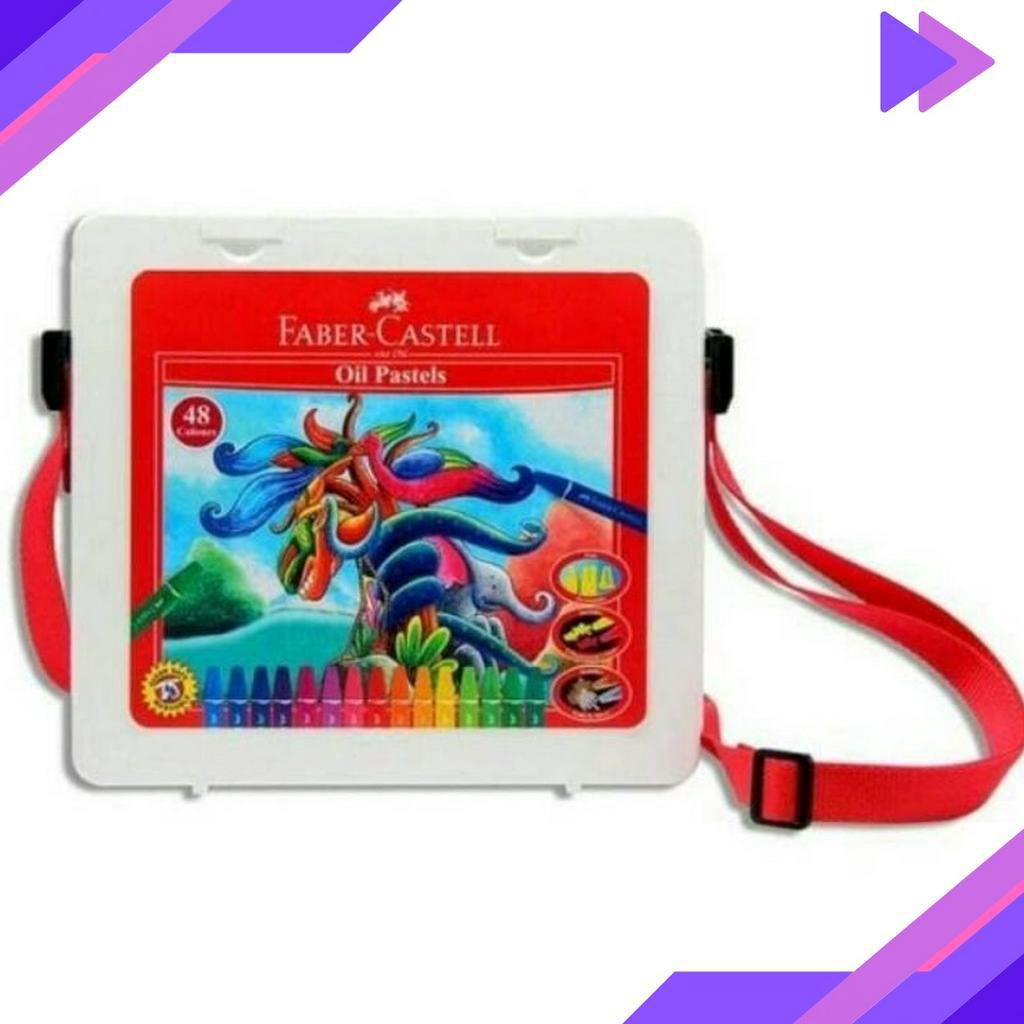 

DISKON Crayon Faber Castell Isi 48 Warna Krayon Oil Pastel