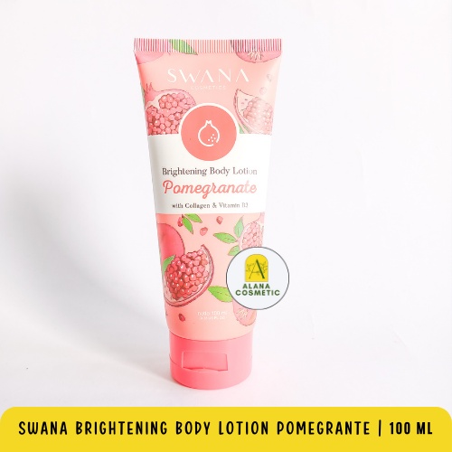 Swana Brightening Body Lotion Pomegrante
