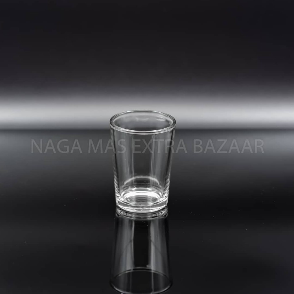 Gelas Polos / Gelas Catering / Gelas Souvenir (isi 6 pcs)