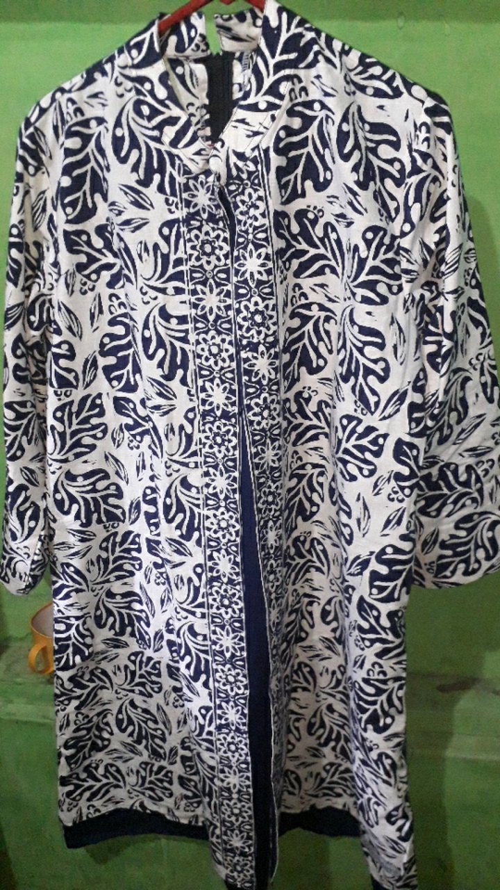 Shanaya Batik Tunik Hanesa Cap Garutan Kombi Katun Sritex Tebal