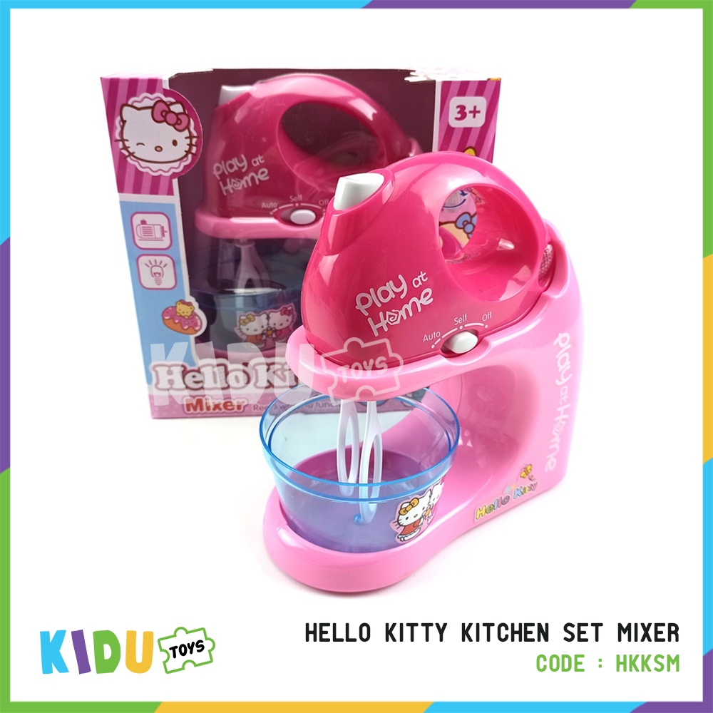 Mainan Anak Perempuan Blender Mixer Hello Kitty / Hello Kitty Kitchen Set Blender Kidu Toys