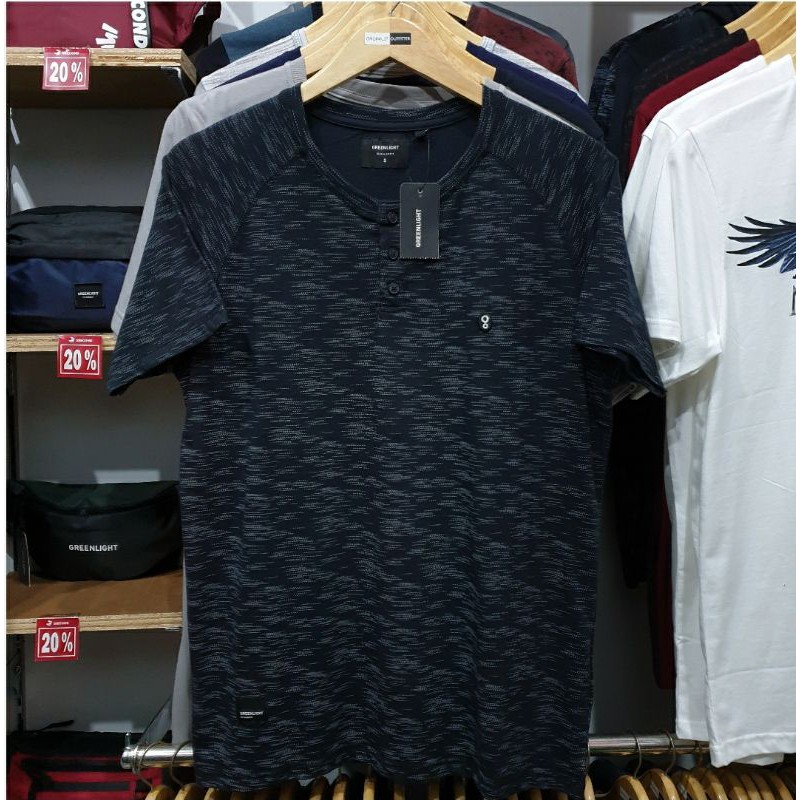 Kaos Greenlight Original 3 kancing Favorit