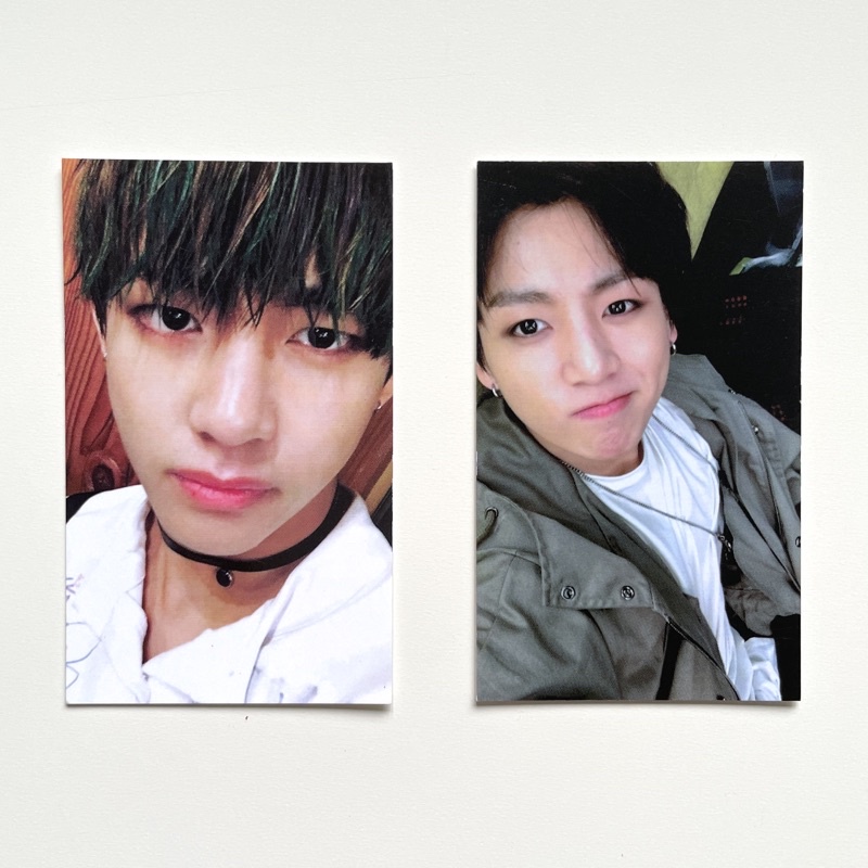 BTS TAEHYUNG / V, JUNGKOOK HYYH PT. 2 OFFICIAL PHOTOCARD