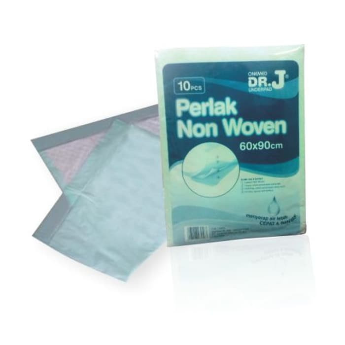 New Perlak Nonwoven U-Pad Dr-J 60x90cm OneMed pak isi 10lbr